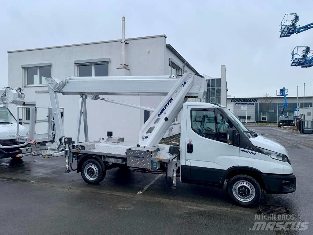 Multitel MJE250 Platforme aeriene montate pe camion