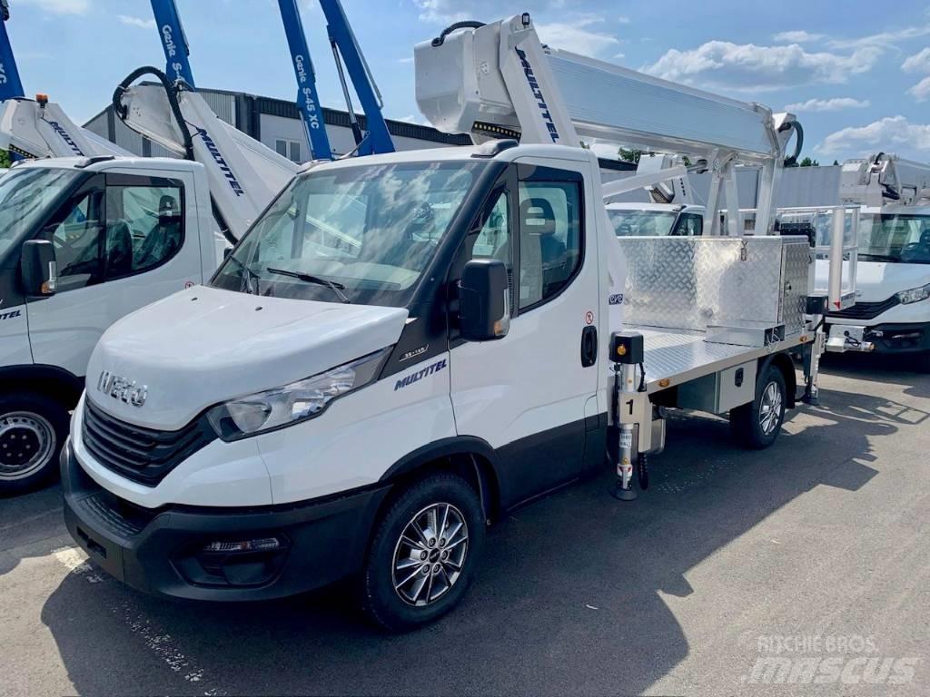 Multitel MJE250 Platforme aeriene montate pe camion