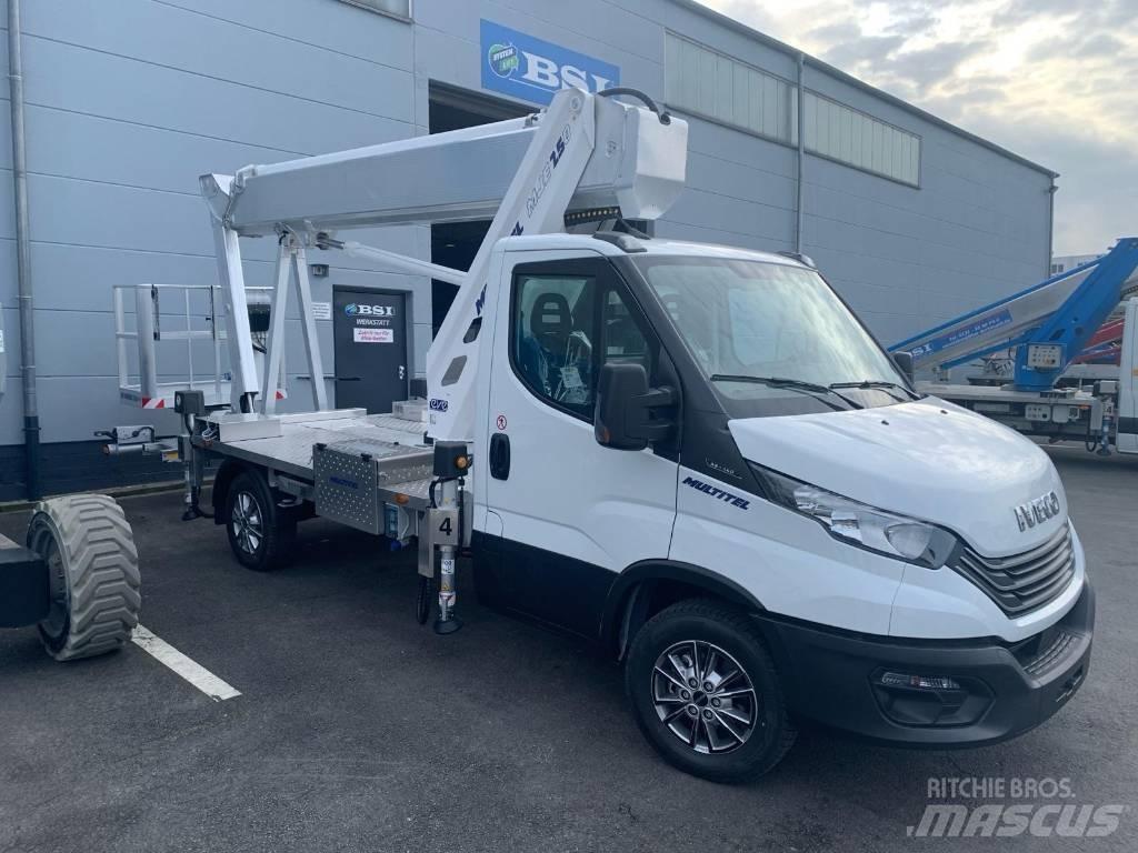 Multitel MJE250 Platforme aeriene montate pe camion