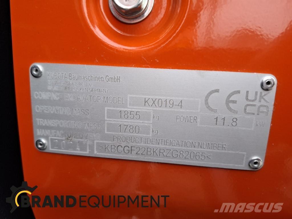 Kubota KX019-4 Mini excavatoare < 7t