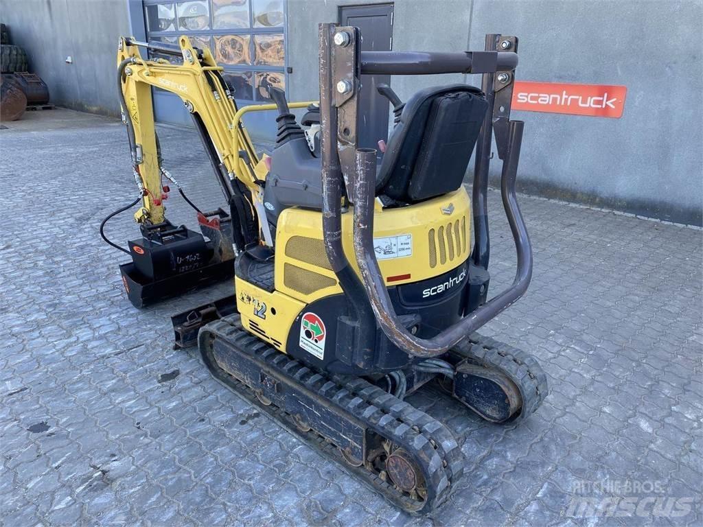Yanmar VIO12 Excavatoare cu roti