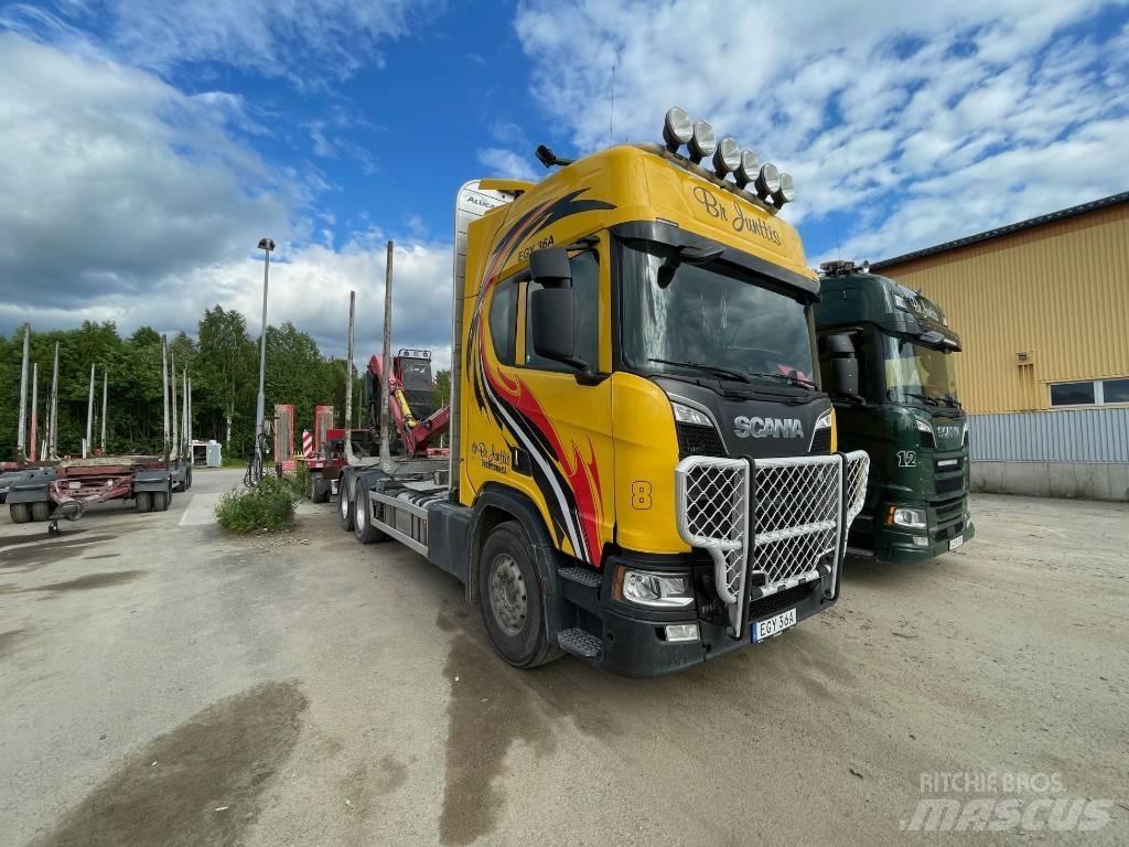 Scania R650 Camion pentru lemne