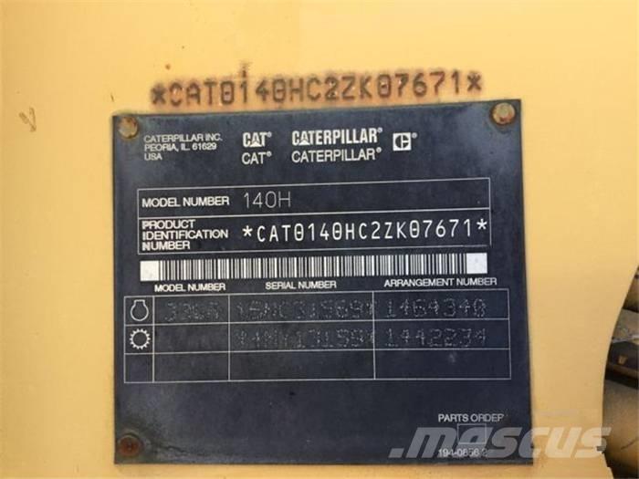 CAT 140 H Gredere