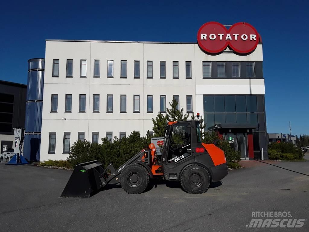 Hitachi ZW75-6 Incarcator pe pneuri