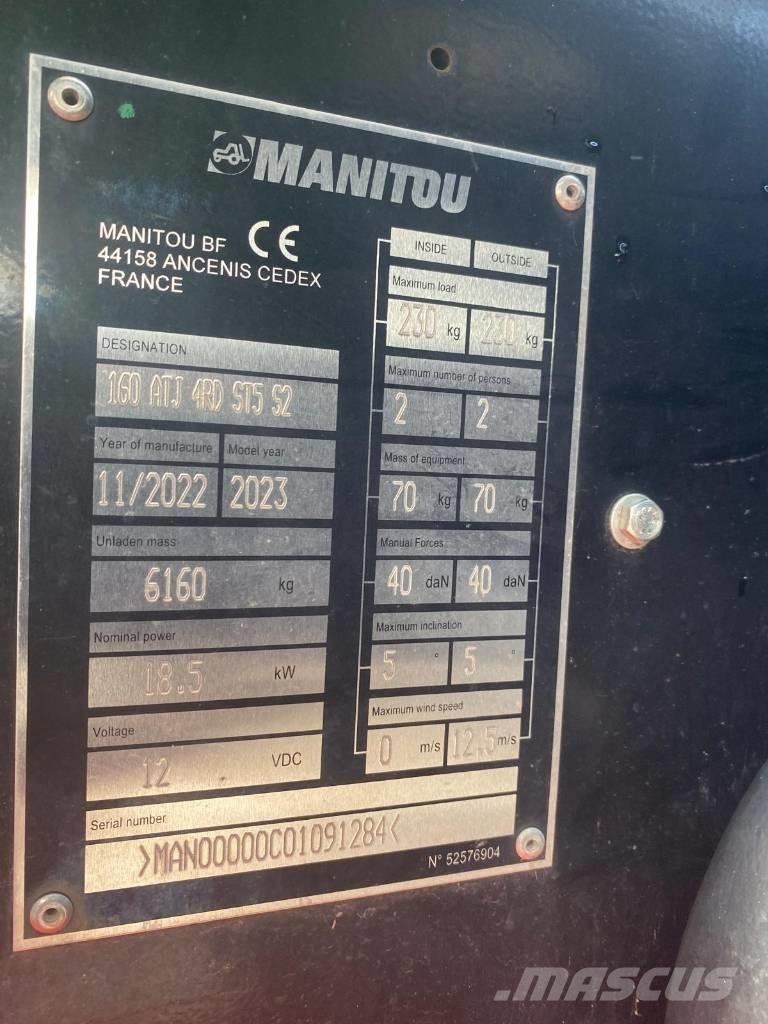 Manitou 160 ATJ Nacele cu brat articulat