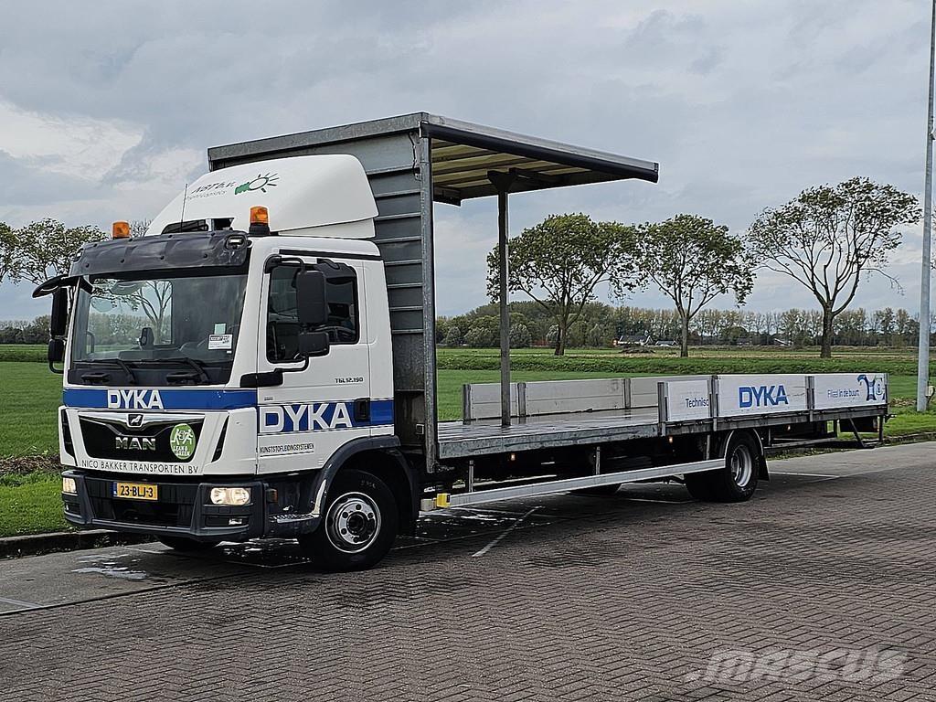 MAN 12.190 TGL Camioane platforma/prelata