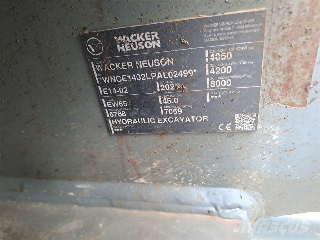 Wacker Neuson EW65 Excavatoare cu roti