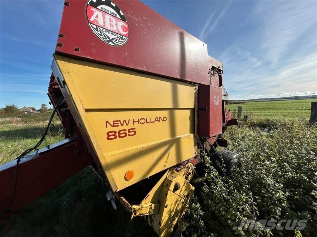 New Holland 865 Masina de balotat cilindric
