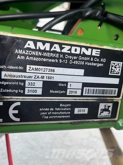 Amazone ZA-M 1501 Împrastierea mineralelor