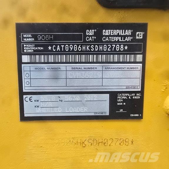 CAT 906H Incarcator pe pneuri