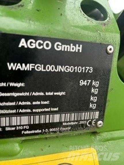 Fendt Slicer 310FQ Alte echipamente pentru nutret