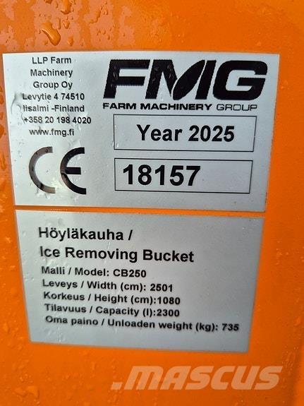 FMG CB 250 Alte masini pentru drum si zapada