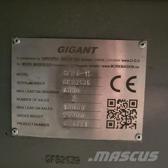 Gigant GFB 4-16 Remorci cu scop general