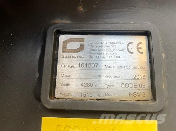 Gjerstad 420 GSV3 Lame pentru dezapezire si pluguri