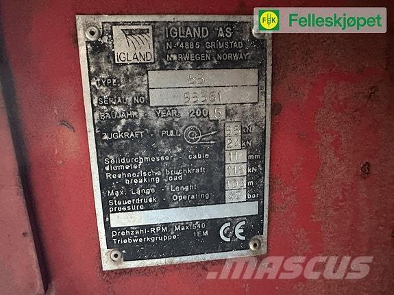 Igland 55 Vinsj Utilaje forestiere - Altele