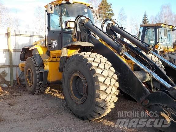 JCB 456E Hugges nå! Incarcator pe pneuri