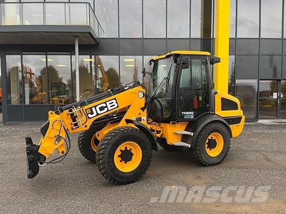 JCB TM220 Incarcator pe pneuri