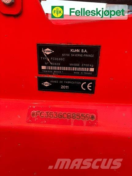 Kuhn FC353GC Alte echipamente pentru nutret