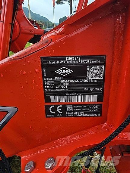 Kuhn GF7903 Masina de balotat cilindric