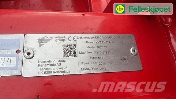 Kverneland 3632FT Alte echipamente pentru nutret