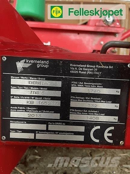 Kverneland 7740C Împachetatoare