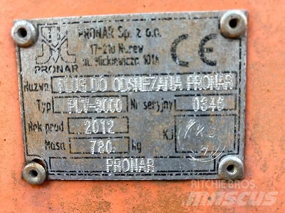Pronar PUV-3000 Lame pentru dezapezire si pluguri