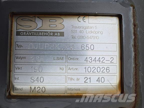 SB graveskuffe S40 Alte componente