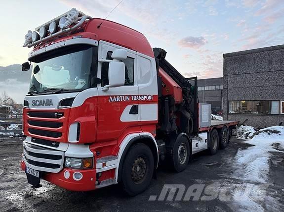 Scania R560 Camioane cu macara