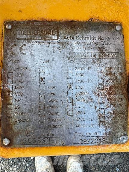 Tellefsdal V-90 Lame pentru dezapezire si pluguri