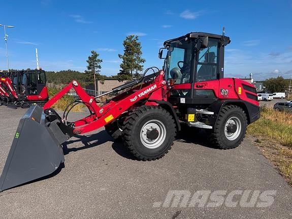 Yanmar V80 Incarcator pe pneuri