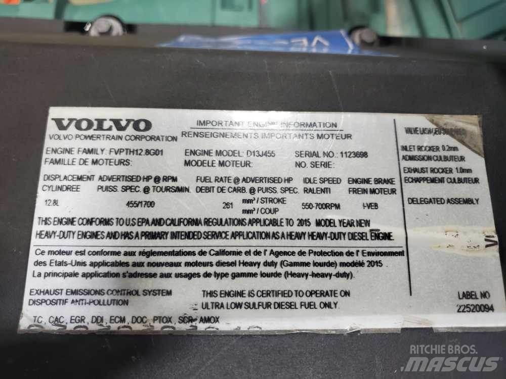 Volvo D13J Motoare