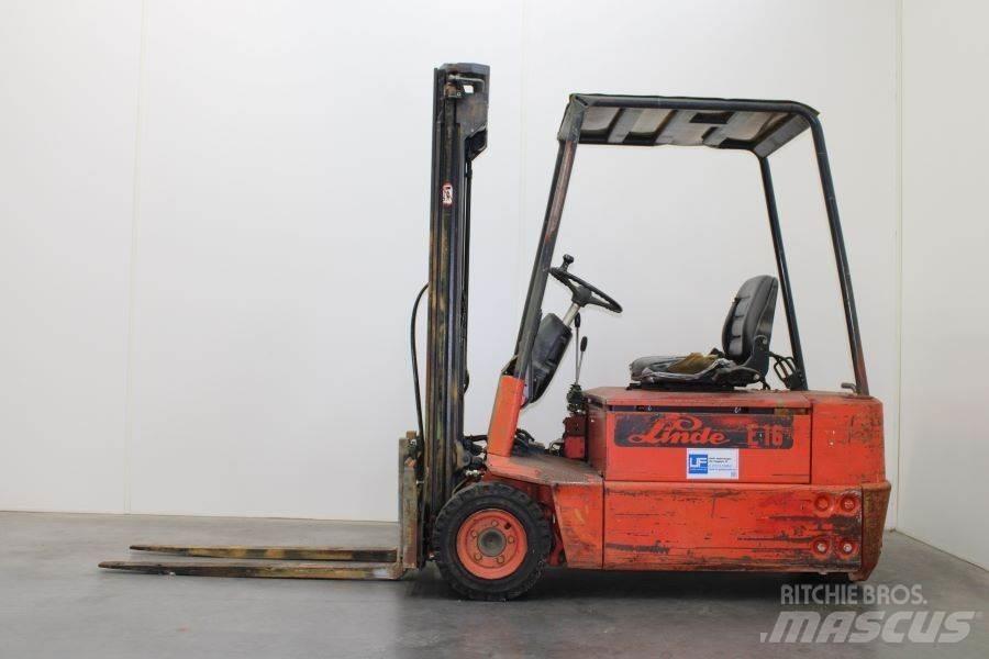 Linde E15-S Stivuitor electric