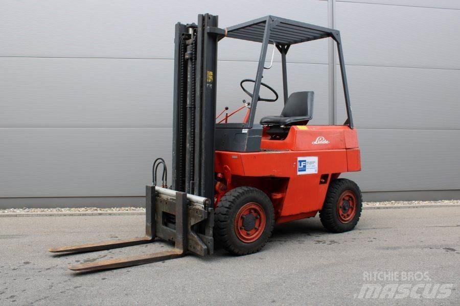 Linde H 20 D Stivuitor diesel