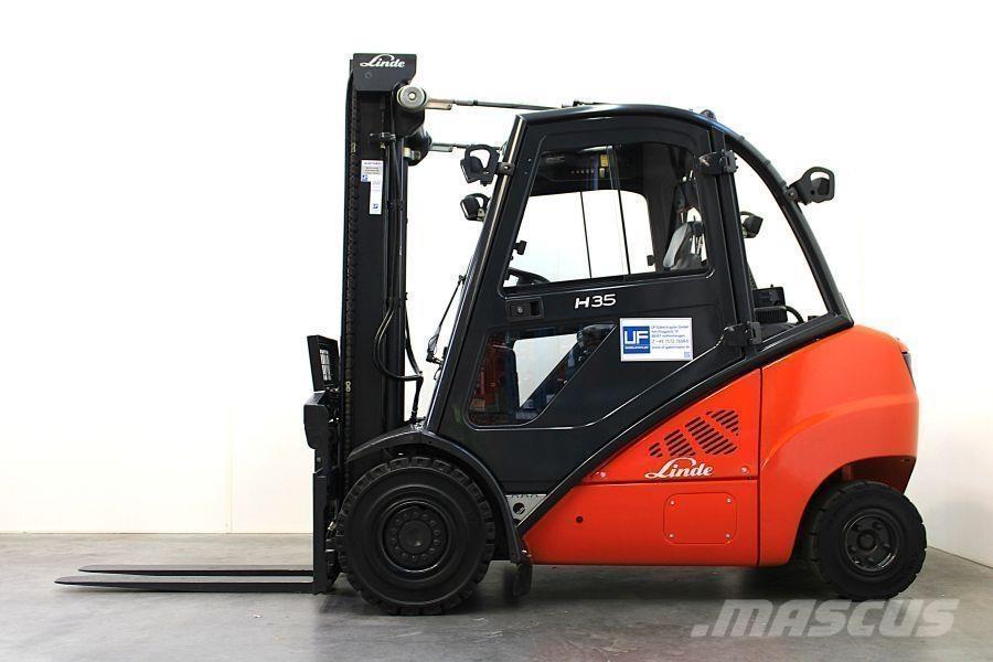 Linde H 35 D Stivuitor diesel
