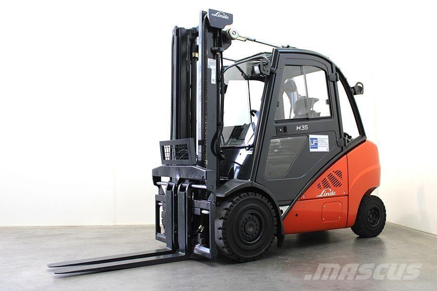 Linde H 35 D Stivuitor diesel