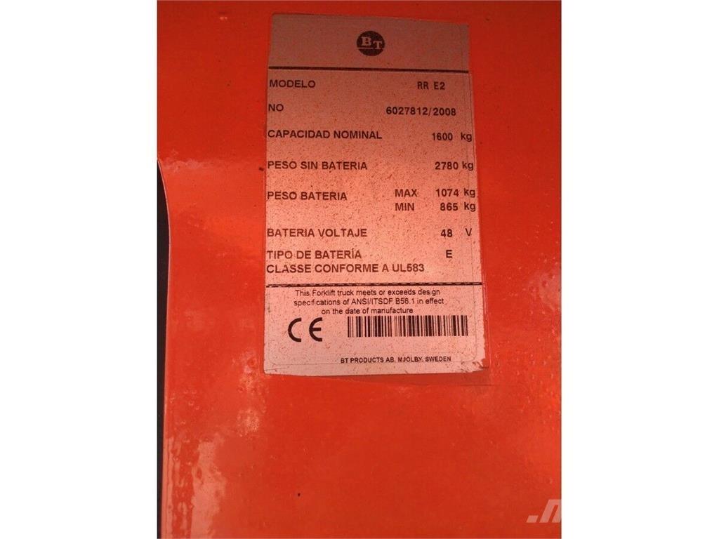 BT RRB2/E2 Stivuitoare - Altele
