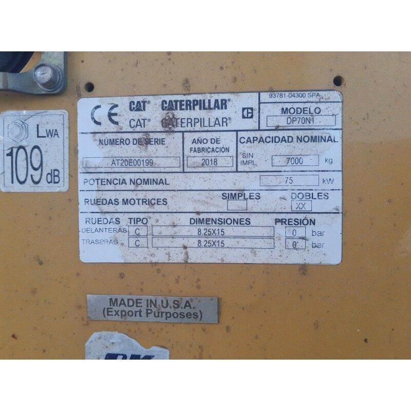 CAT DP70N1 Stivuitor diesel