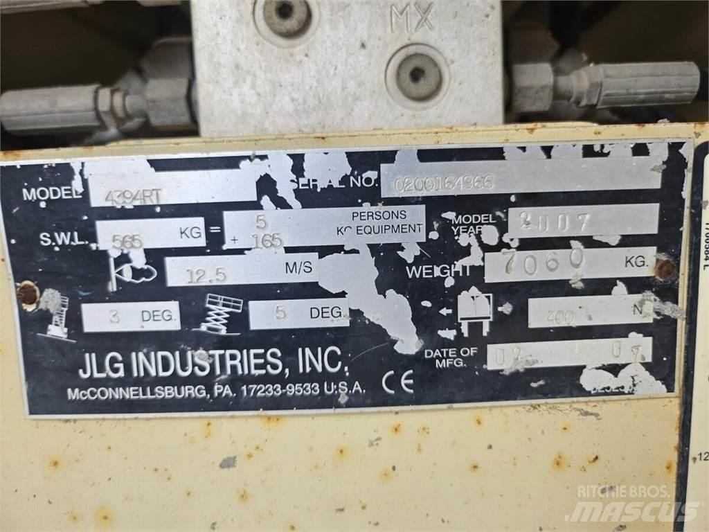 JLG 4394RT Platforme foarfeca