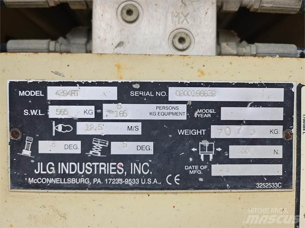 JLG 4394RT Platforme foarfeca