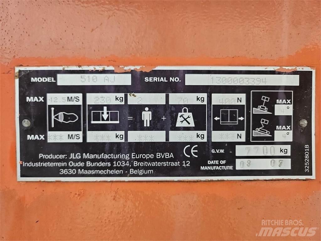 JLG 510AJ Nacele cu brat articulat