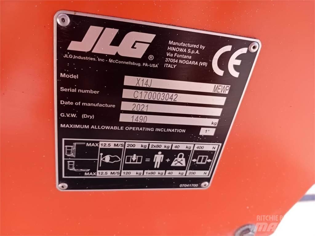 JLG X14J Nacele cu brat articulat