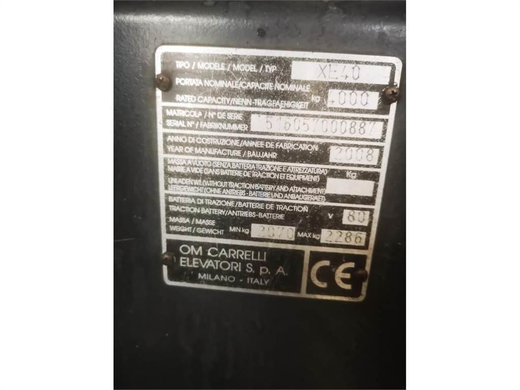 OM XE40 Stivuitor electric