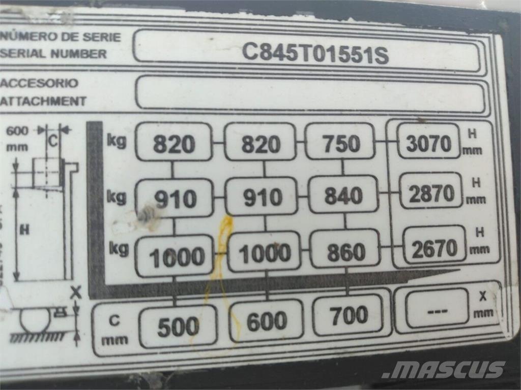 Yale MS10E Stivuitoare - Altele