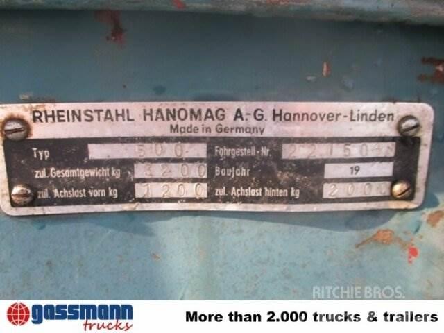 Hanomag Granit 500 Utilaje construcții - Altele