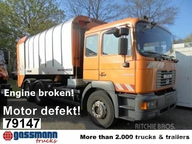 MAN 26.314 6x2 Camion cabina sasiu