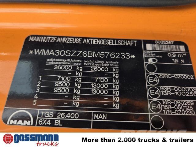 MAN TGS 26.400 6X4 BL Camion cabina sasiu
