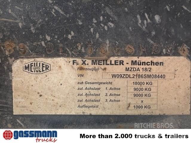 Meiller MZDA 18/2, Remorci basculante