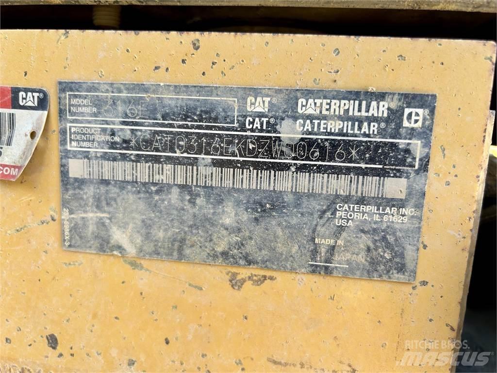 CAT 316EL Excavatoare pe șenile
