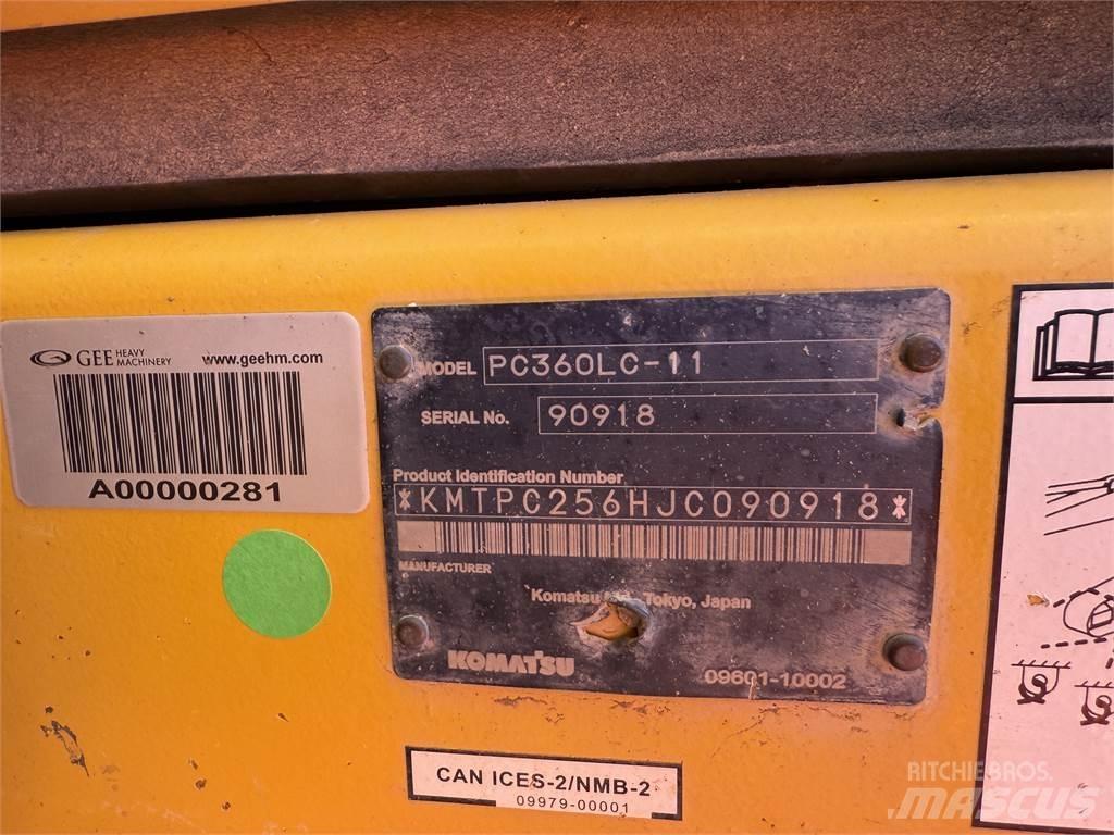 Komatsu PC360LC-11 +1 Excavatoare pe șenile
