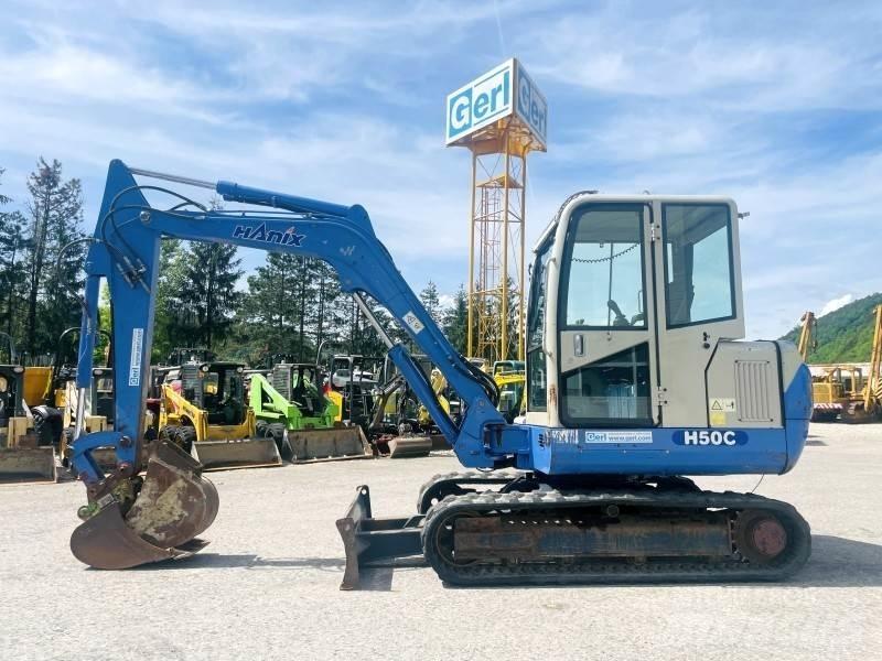 Hanix H50C Mini excavatoare < 7t